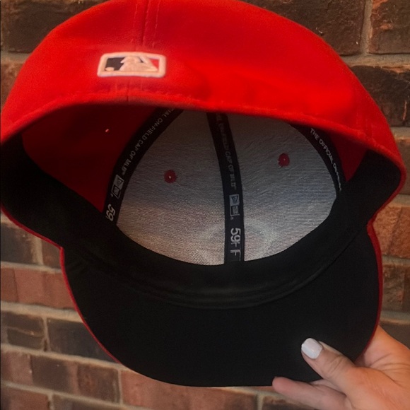 Red Baseball Cap - Picture 5 of 6